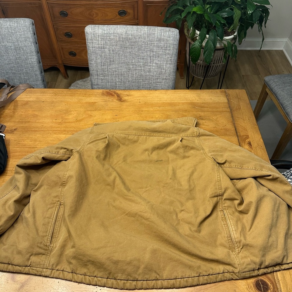 Dickies Men's Camel Shirt Jacket - Picture 4 of 4
